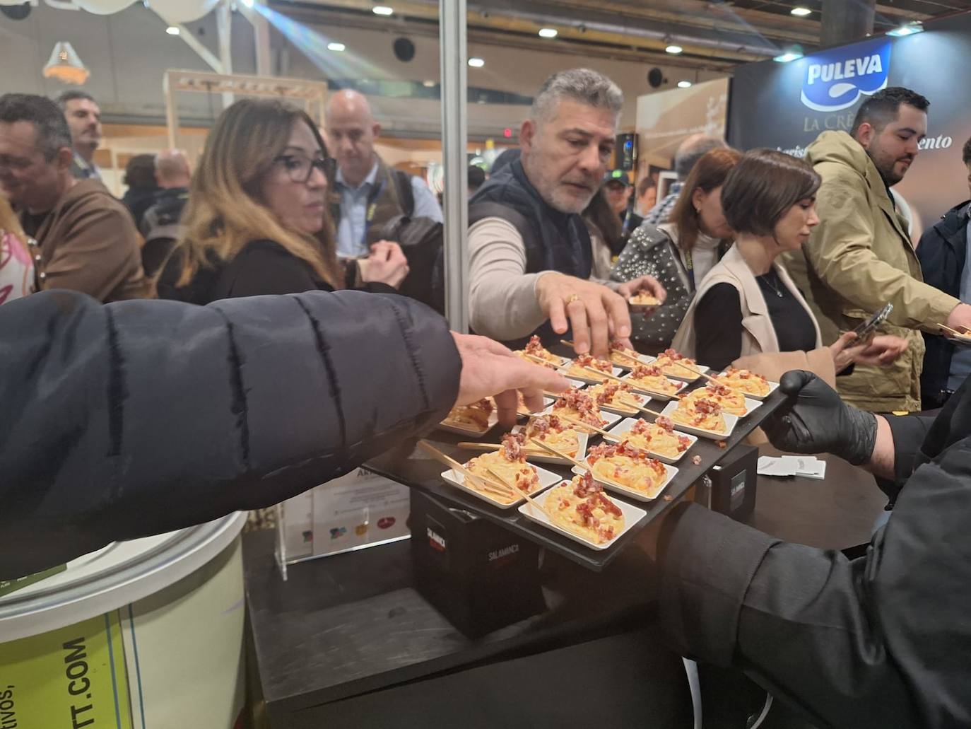 El Portal del Lino inaugura las degustaciones salmantinas en Madrid Fusión con su &#039;Ensaladilla de Ibéricos Fisan&#039;