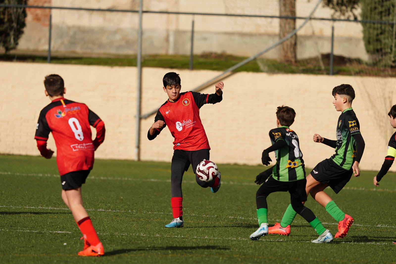 Las mejores imágenes de la jornada 13 de futbol base