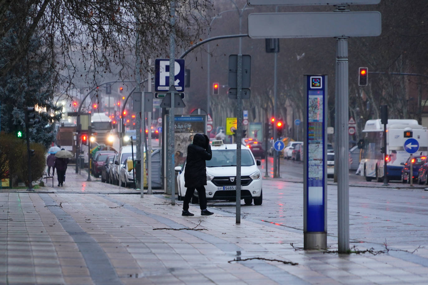 Imagen de este lunes en Salamanca.