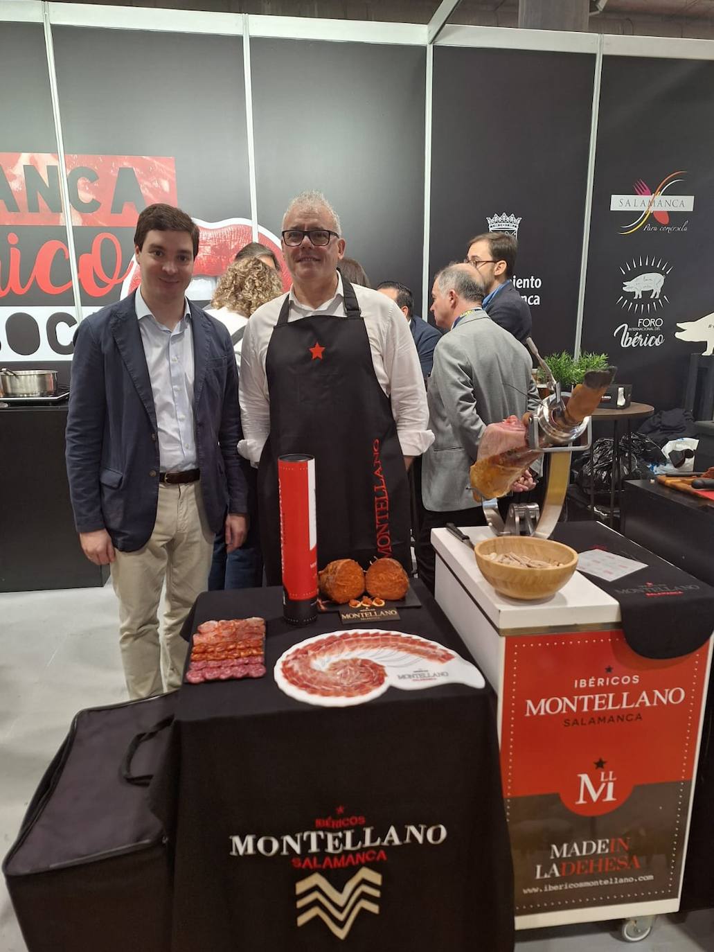 El jamón de Ibéricos Montellano triunfa en Madrid Fusión