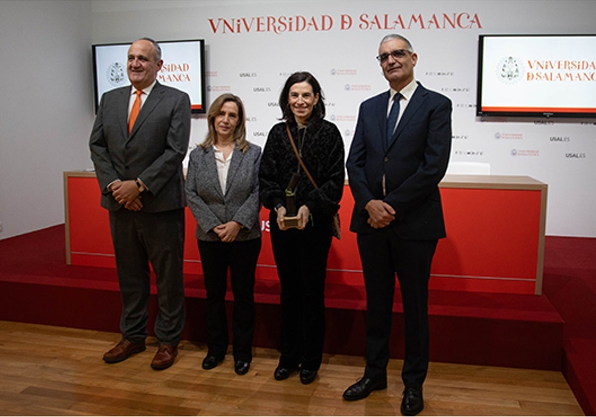 Nicolás Rodríguez, Bertha Gutiérrez, Marta Alonso y Xose Bustelo.