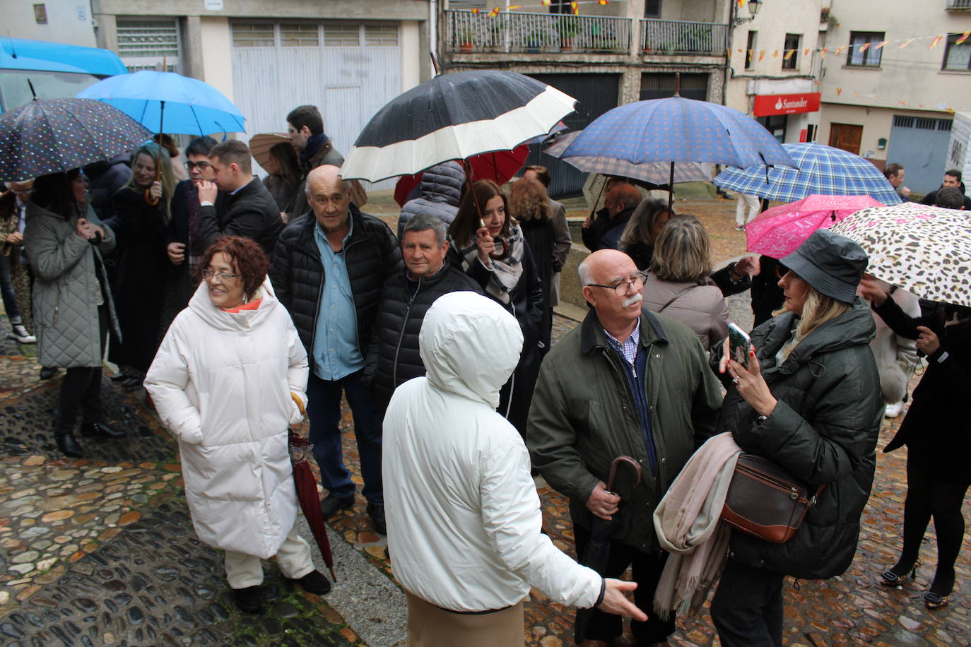 San Valerio, valiente frente a la lluvia