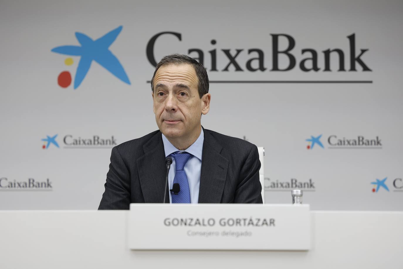 Gonzalo Gortázar, consejero delegado de CaixaBank. Presentación Resultados 2024.