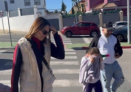 Irene Rosales y Kiko Rivera, junto a su hija.