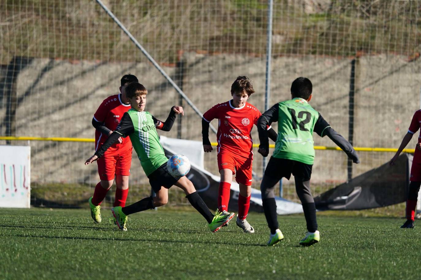 Las mejores imágenes de la jornada de futbol base