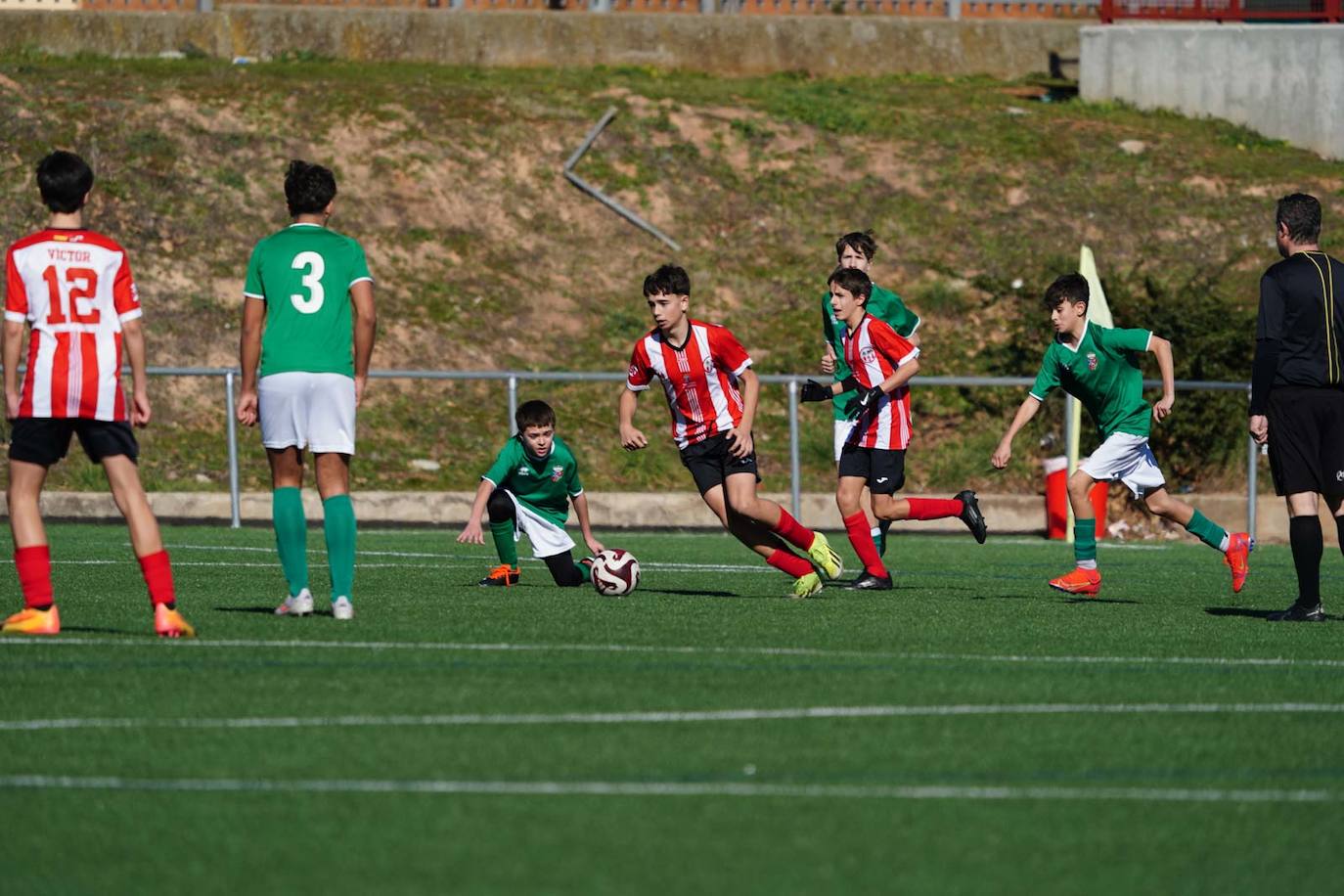 Las mejores imágenes de la jornada de futbol base