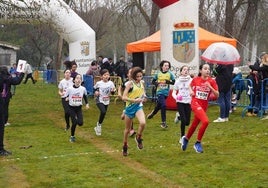 Imagen de una de las carreras de este domingo en La Aldehuela