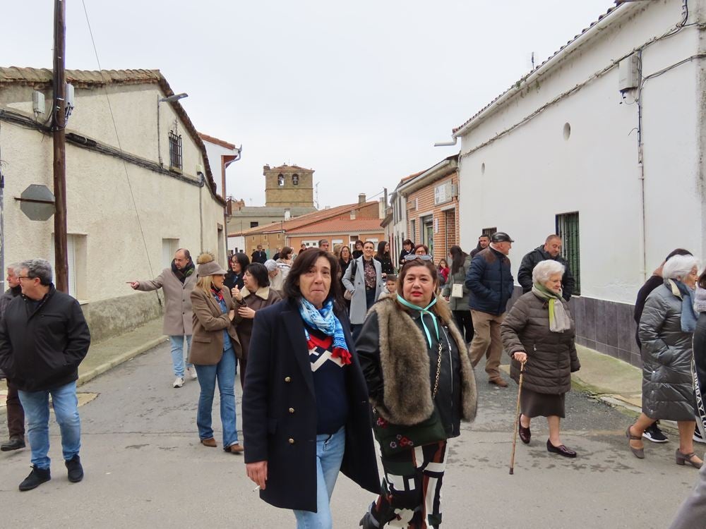 Babilafuente celebra San Blas con misa y bailes charros