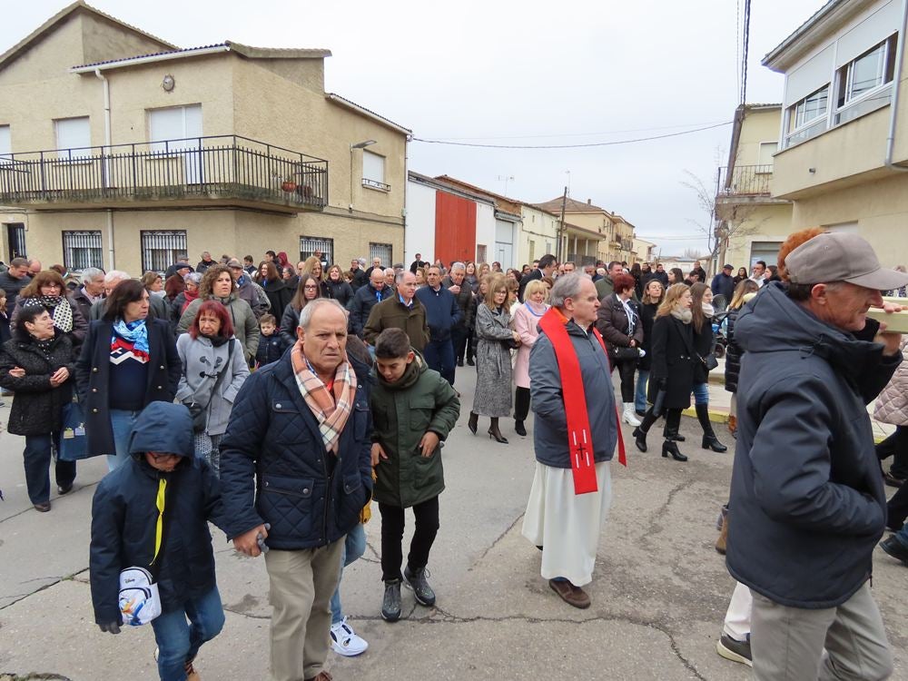 Babilafuente celebra San Blas con misa y bailes charros