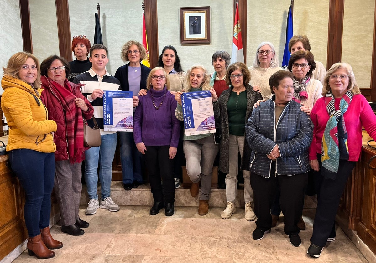 Imagen de la presentación del programa "Muévete por tu salud" en Béjar.