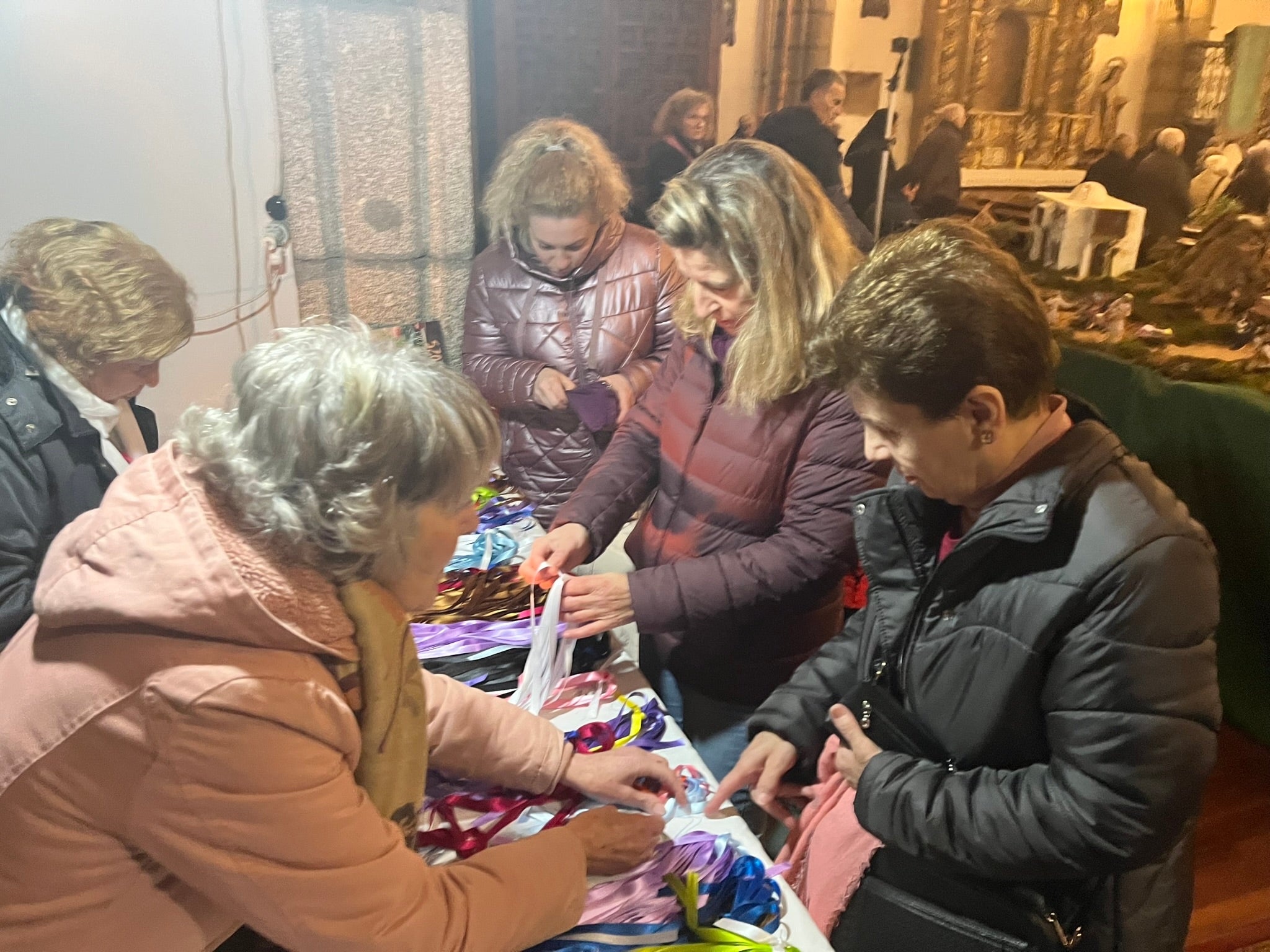 Béjar honra a San Blas con la bendición de las gargantillas