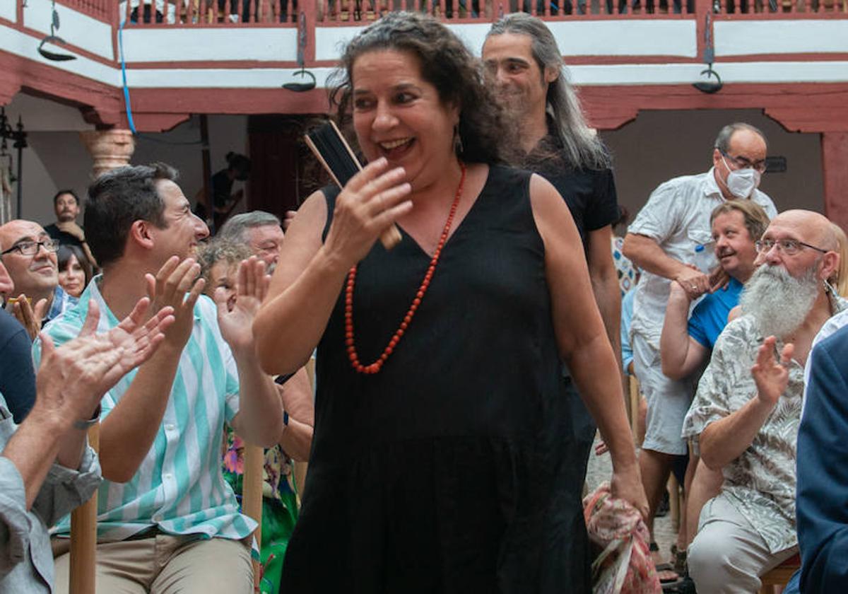 Helena Pimenta, directora salmantina de teatro en Almagro.