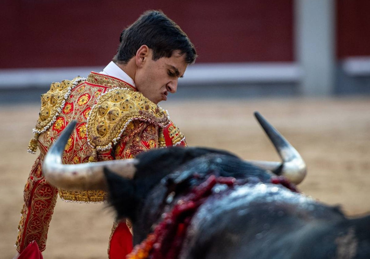 Ismael Martín en un desplante en Las Ventas el pasado San Isidro.