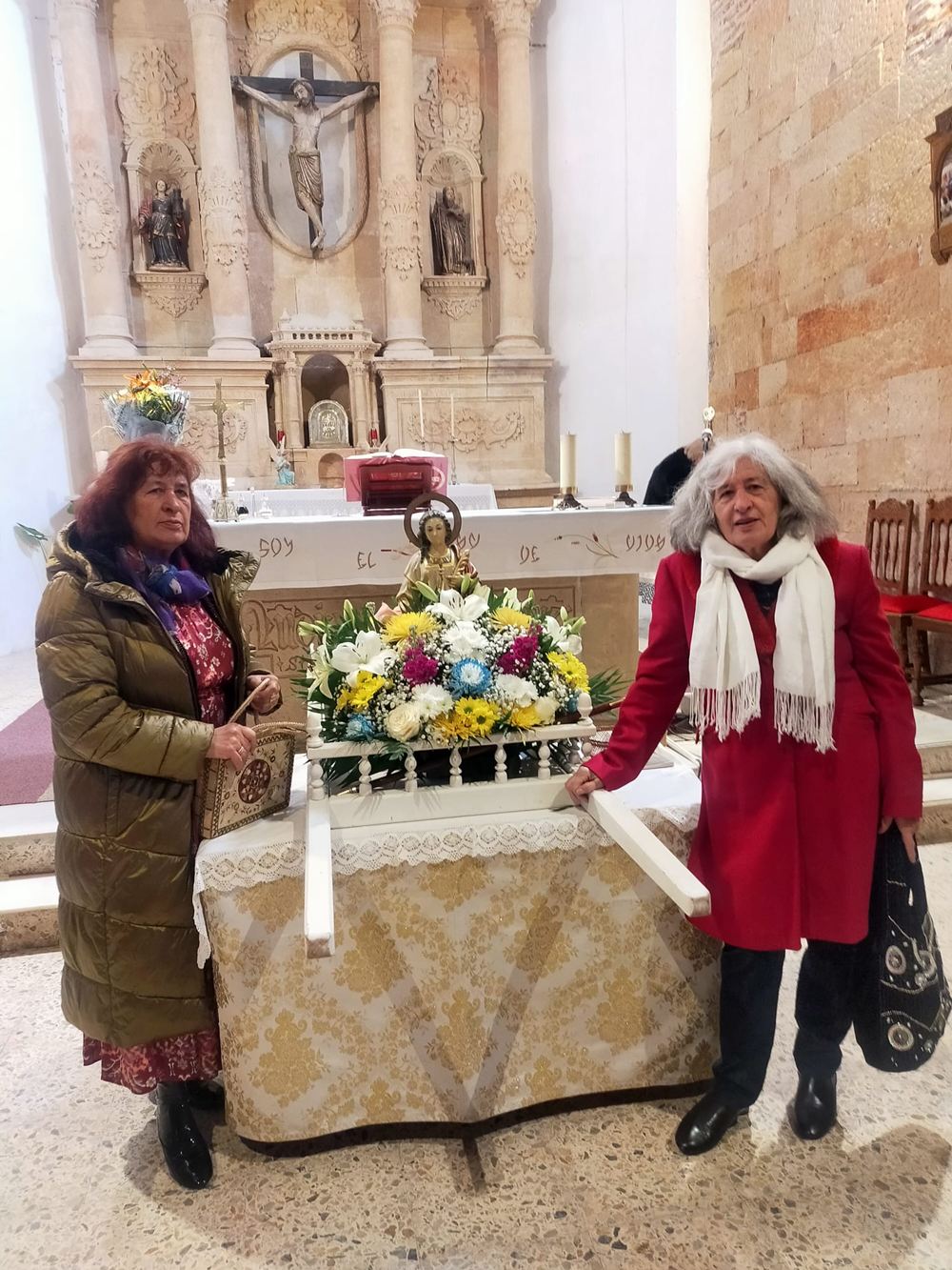 Honores a Santa Águeda en la comarca de Peñaranda