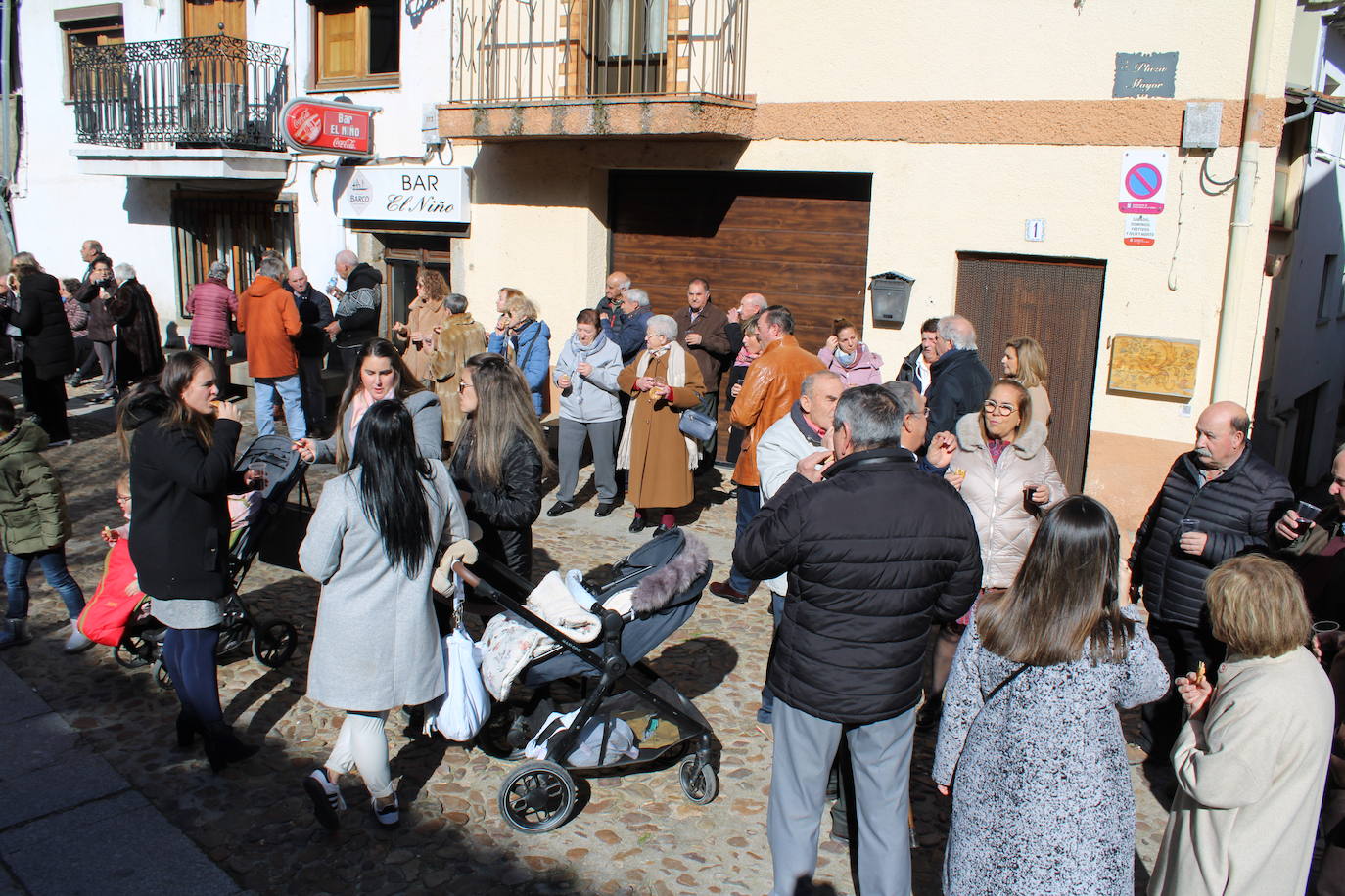 San Esteban de la Sierra honra a Santa Águeda