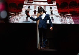 Marco Pérez, durante la presentación