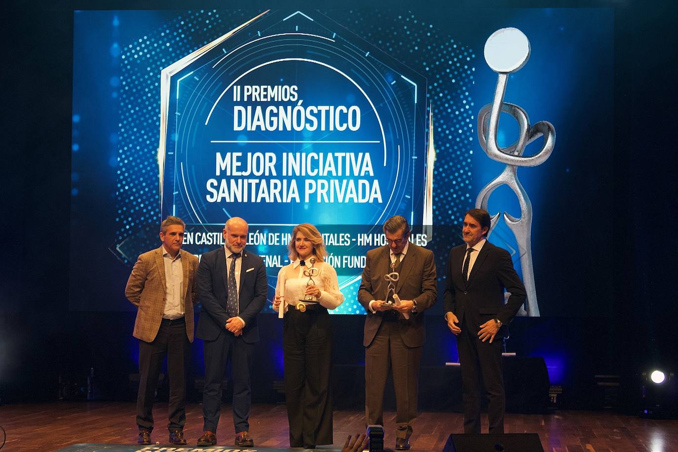 Entrega de premios en León.