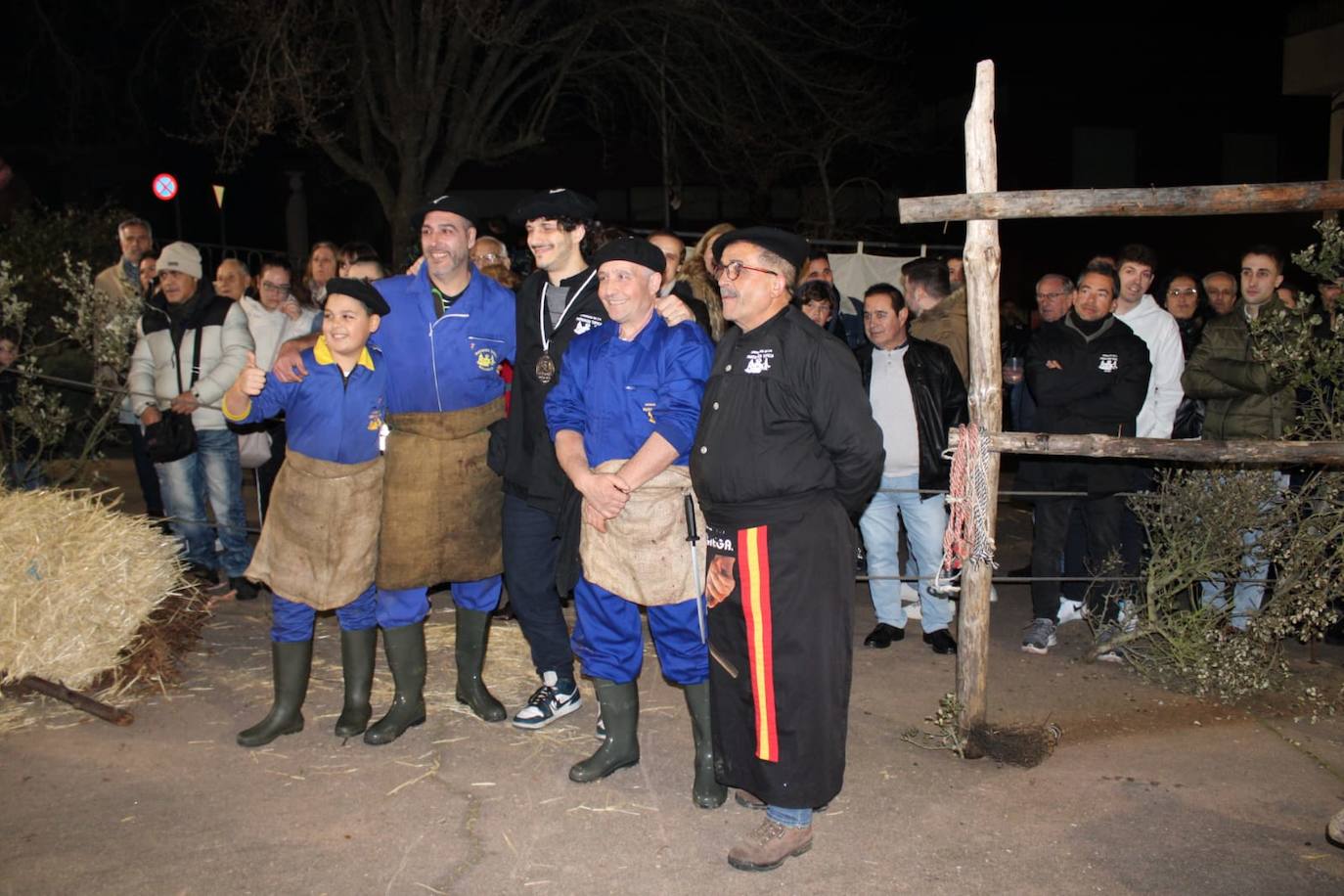 Guijuelo disfruta de su matanza nocturna