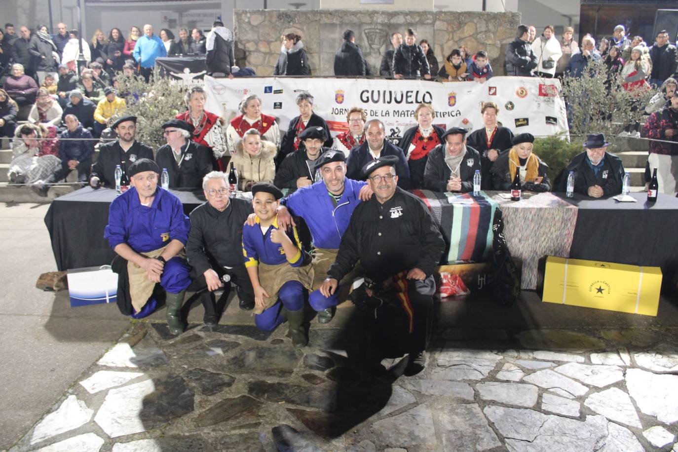 Guijuelo disfruta de su matanza nocturna