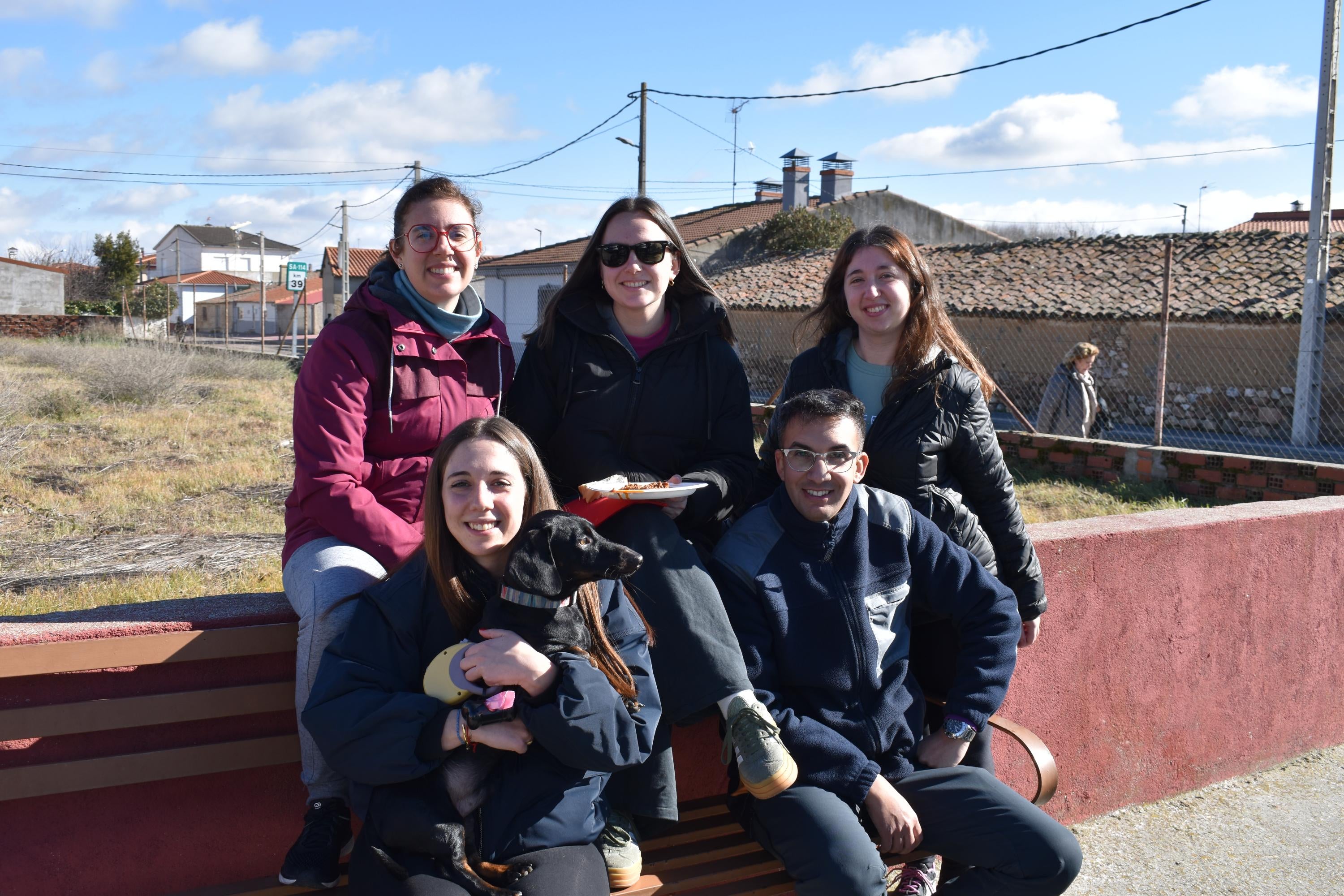 Sieteiglesias de Tormes celebra la matanza con un cerdo de 160 kilos