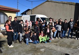 Celebración de la matanza en Sieteiglesias de Tormes.