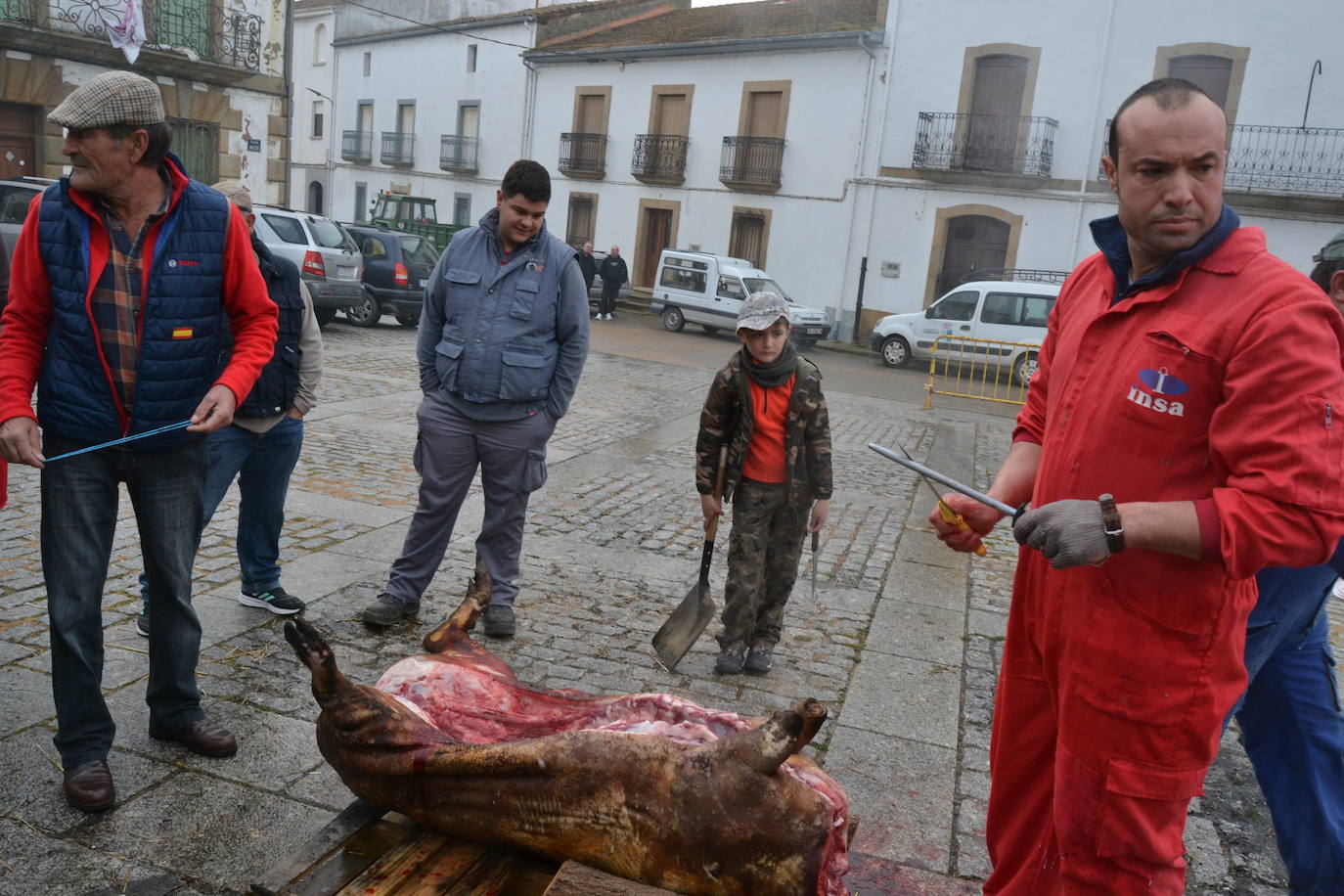 La tradición de la matanza reluce en Lumbrales