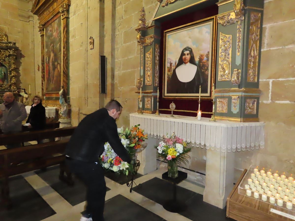 Cantalpino obsequiará con flores a la beata sor eusebia en su aniversario