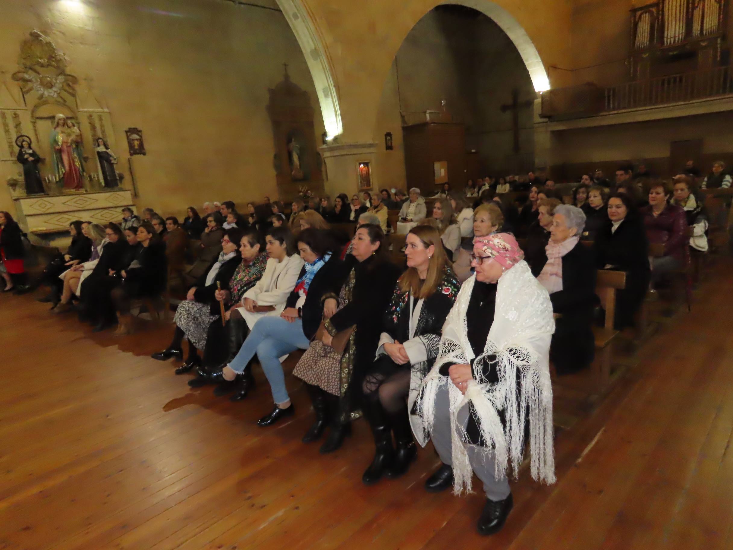 Una aguedera mayor, 63 mujeres y 14 mayordomas en Babilafuente