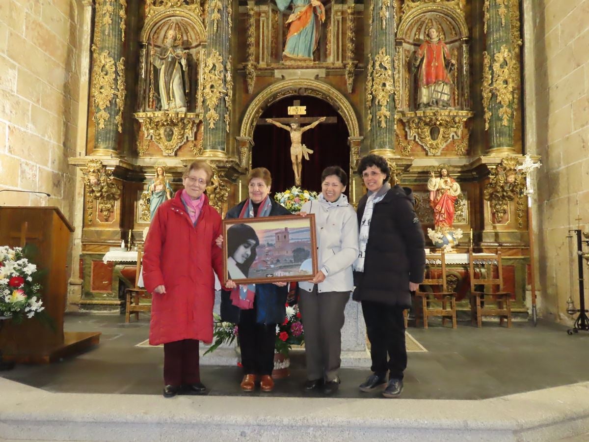 Cantalpino obsequiará con flores a la beata sor eusebia en su aniversario