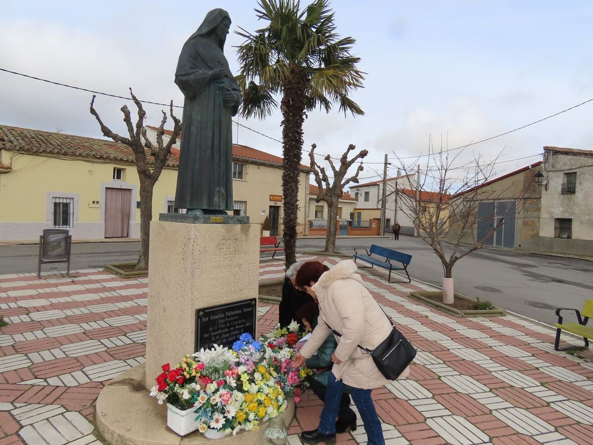 Cantalpino obsequiará con flores a la beata sor eusebia en su aniversario