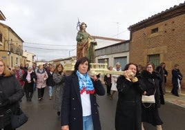 Fiesta de las águedas en Babilafuente.