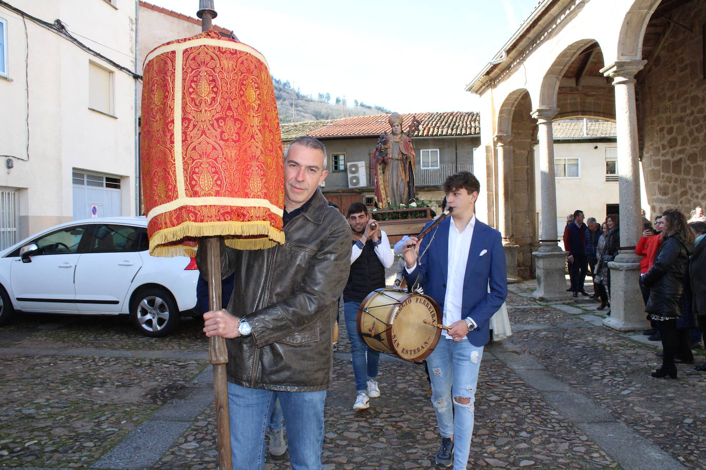 San Albino vuelve a las calles de San Esteban de la Sierra