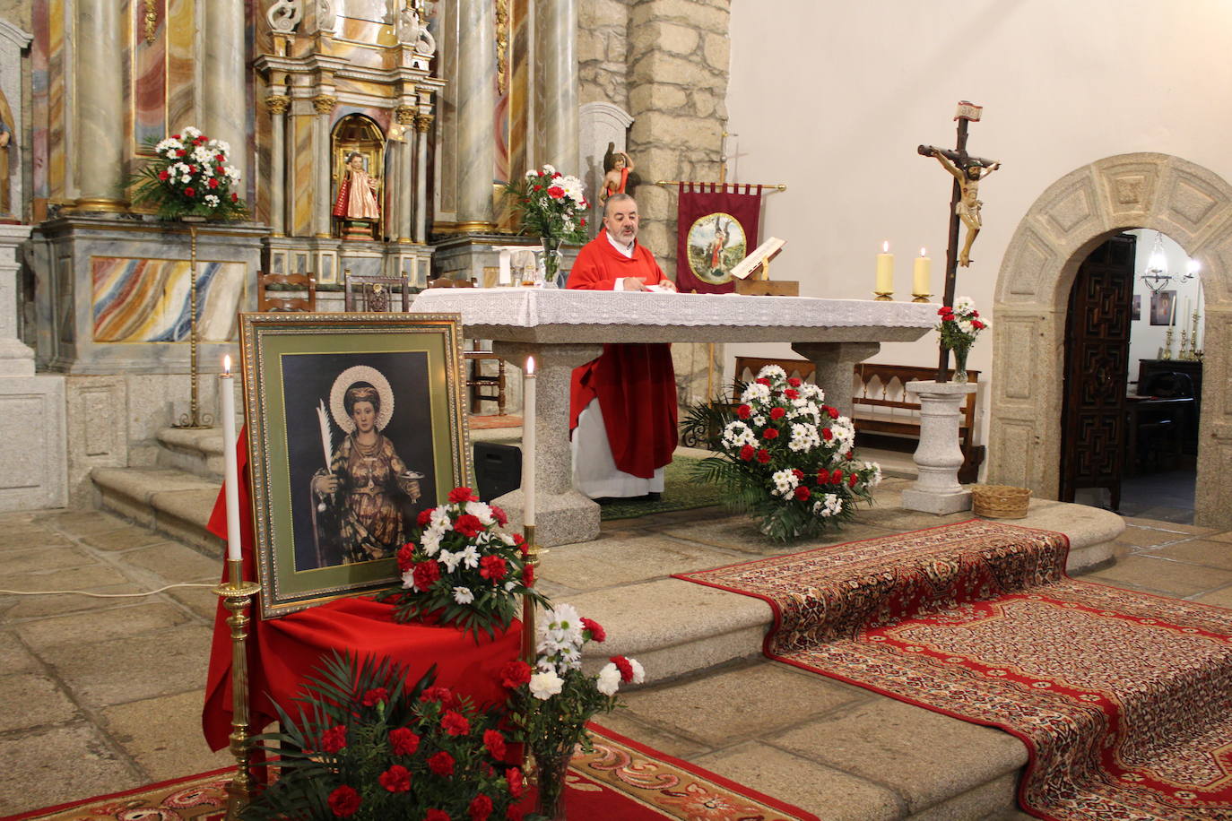 Sorihuela celebra de forma conjunta San Blas y Santa Águeda