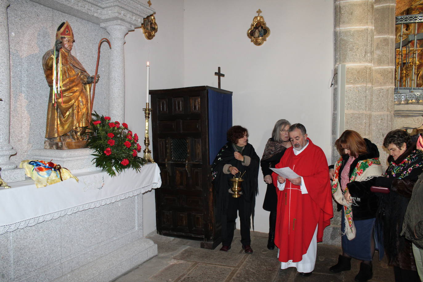 Sorihuela celebra de forma conjunta San Blas y Santa Águeda