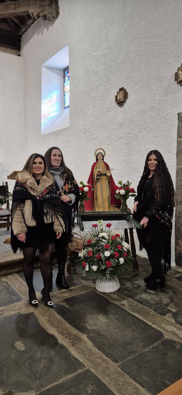 Aldeavieja de Tormes celebra su fiesta en honor a Santa Águeda