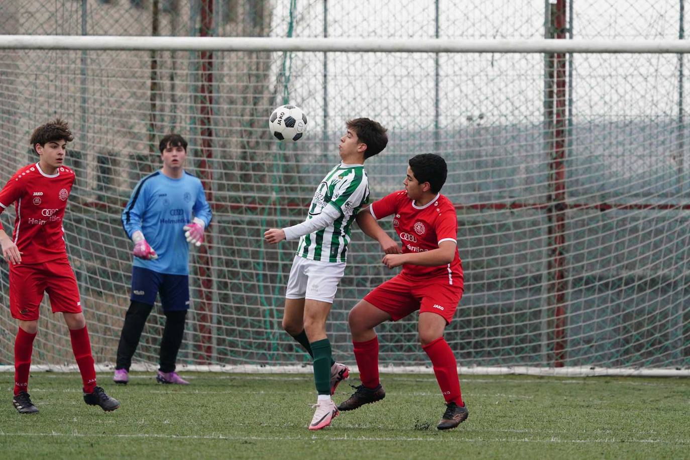 Las mejores imágenes de la jornada 15 de futbol base