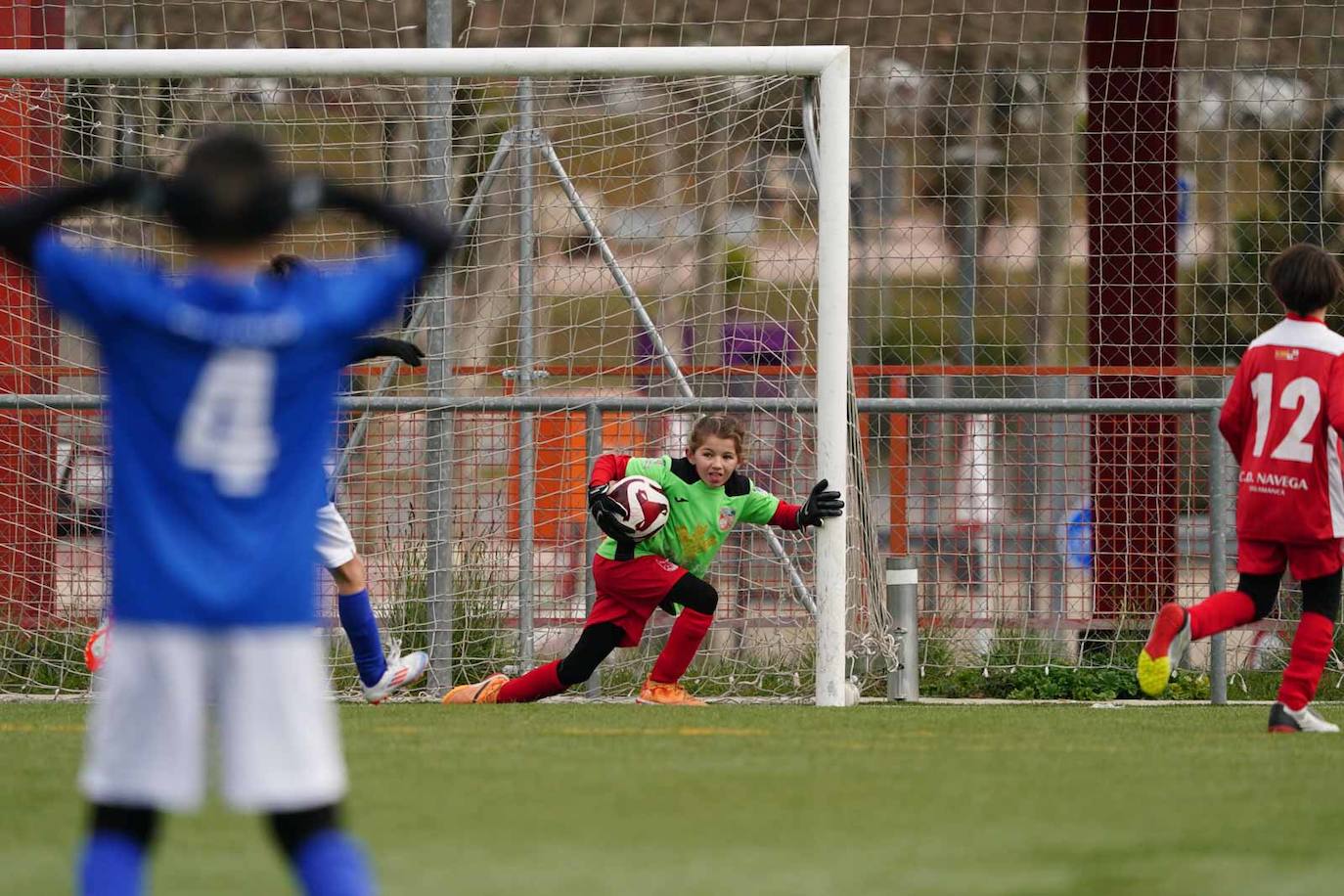 Las mejores imágenes de la jornada 15 de futbol base