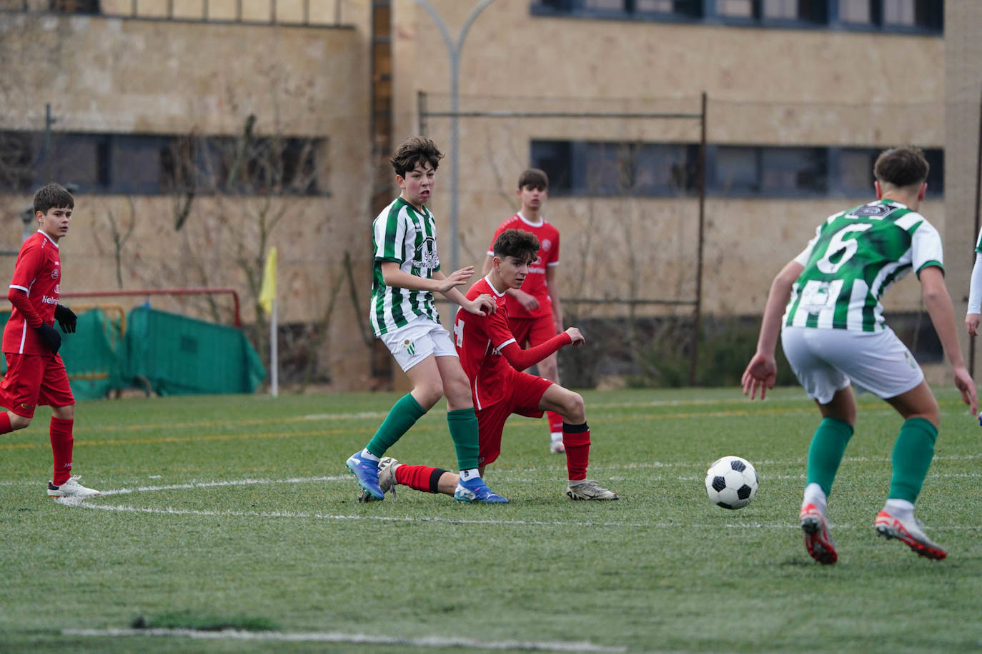 Las mejores imágenes de la jornada 15 de futbol base