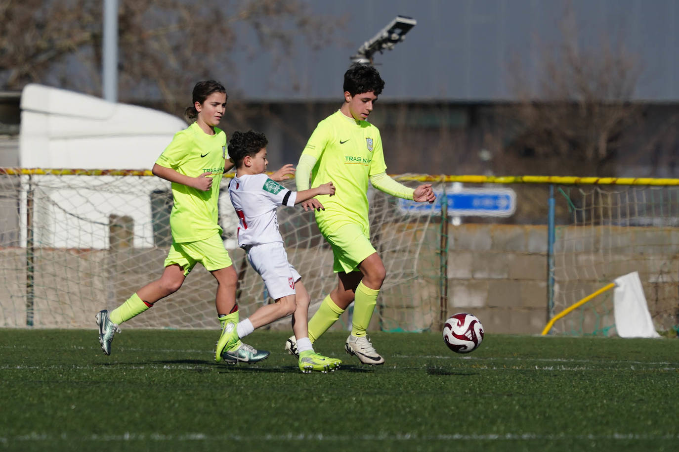 Las mejores imágenes de la jornada 15 de futbol base