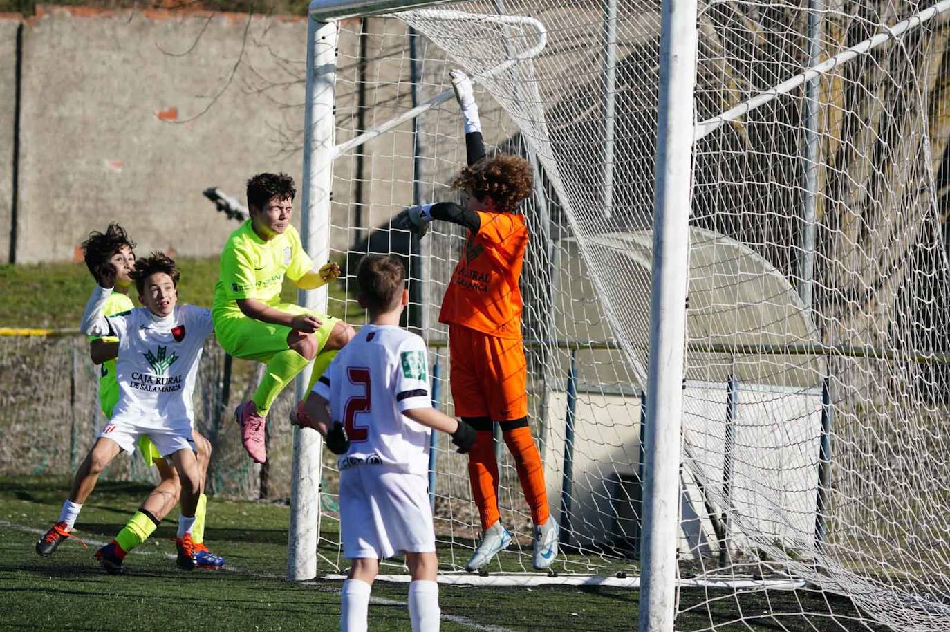 Las mejores imágenes de la jornada 15 de futbol base