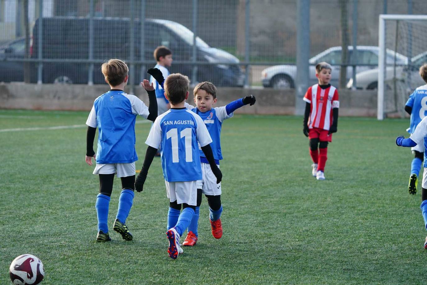 Las mejores imágenes de la jornada 15 de futbol base