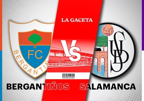 Bergantiños - Salamanca UDS: horario y cómo ver en directo y por TV el partido de Segunda Federación