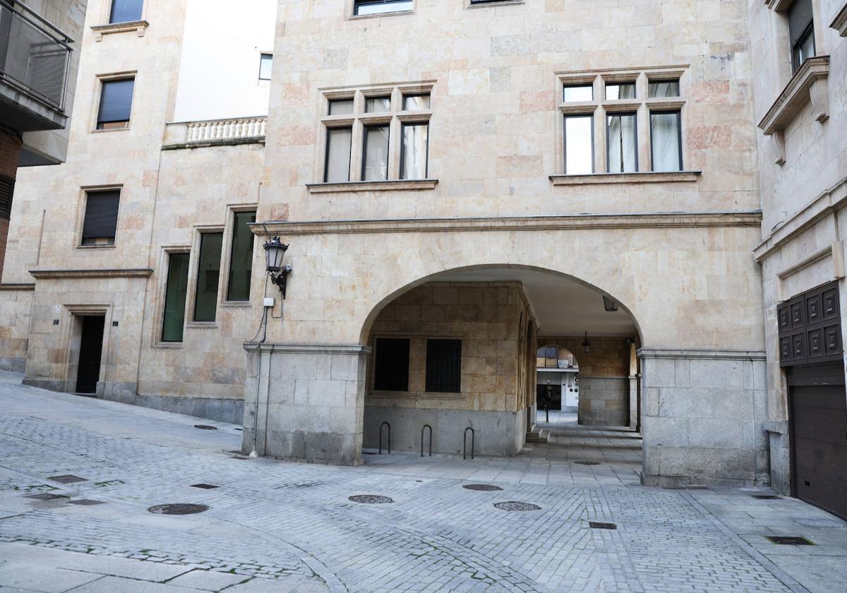 Fachada de la delegación de Economía y Hacienda de la calle Palomo.