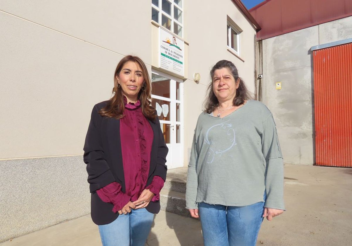 Eva López y Carmen Nieto.