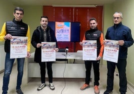 David Martín, Jesús Manuel Hernández, Moisés Dueñas y Melchor Herráez presentaron los carteles.