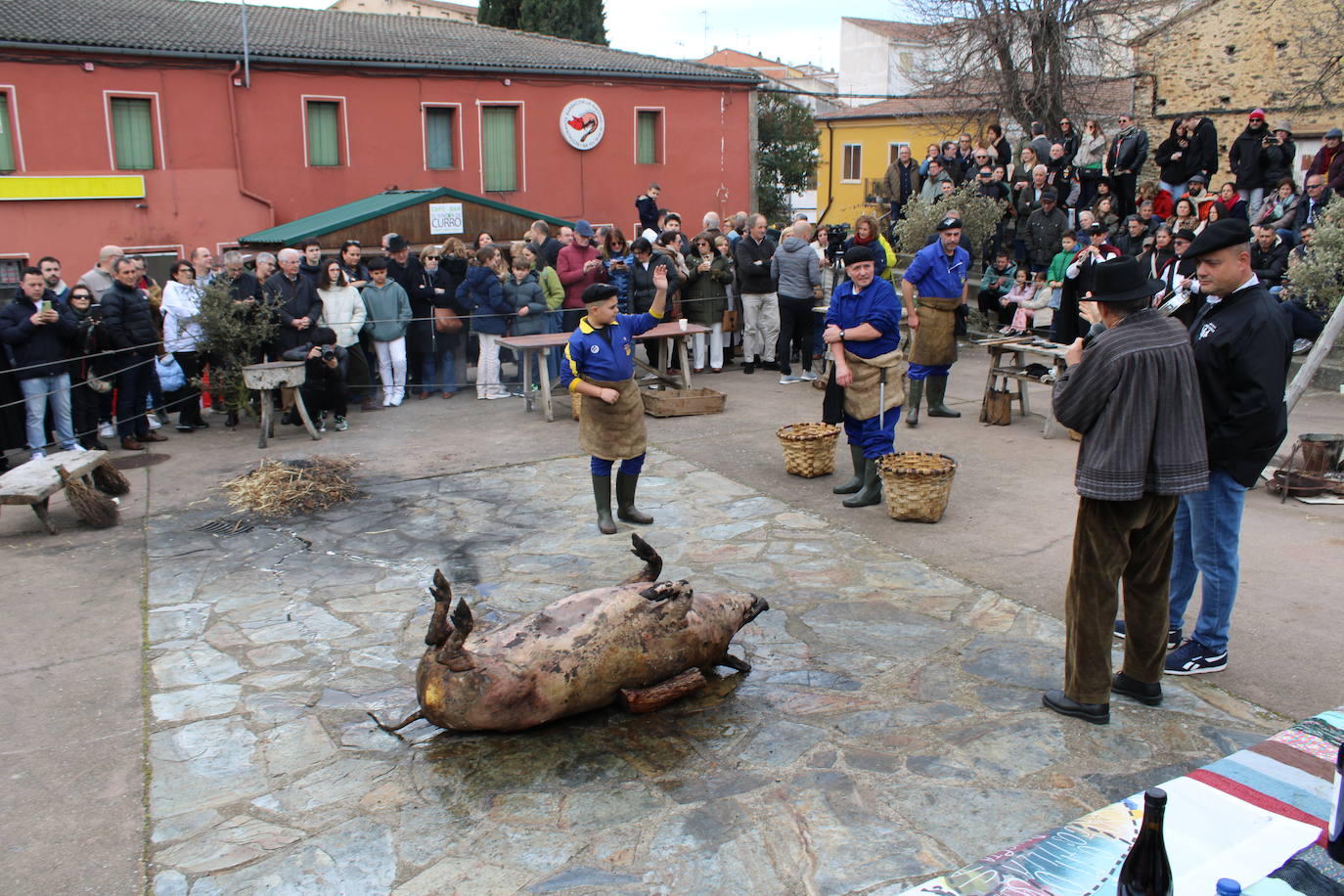 La matanza de Guijuelo rinde homenaje a los capistas