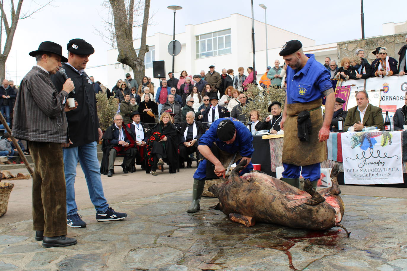 La matanza de Guijuelo rinde homenaje a los capistas