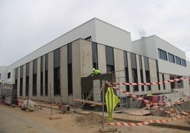 Las obras del colegio de Aldeatejada.