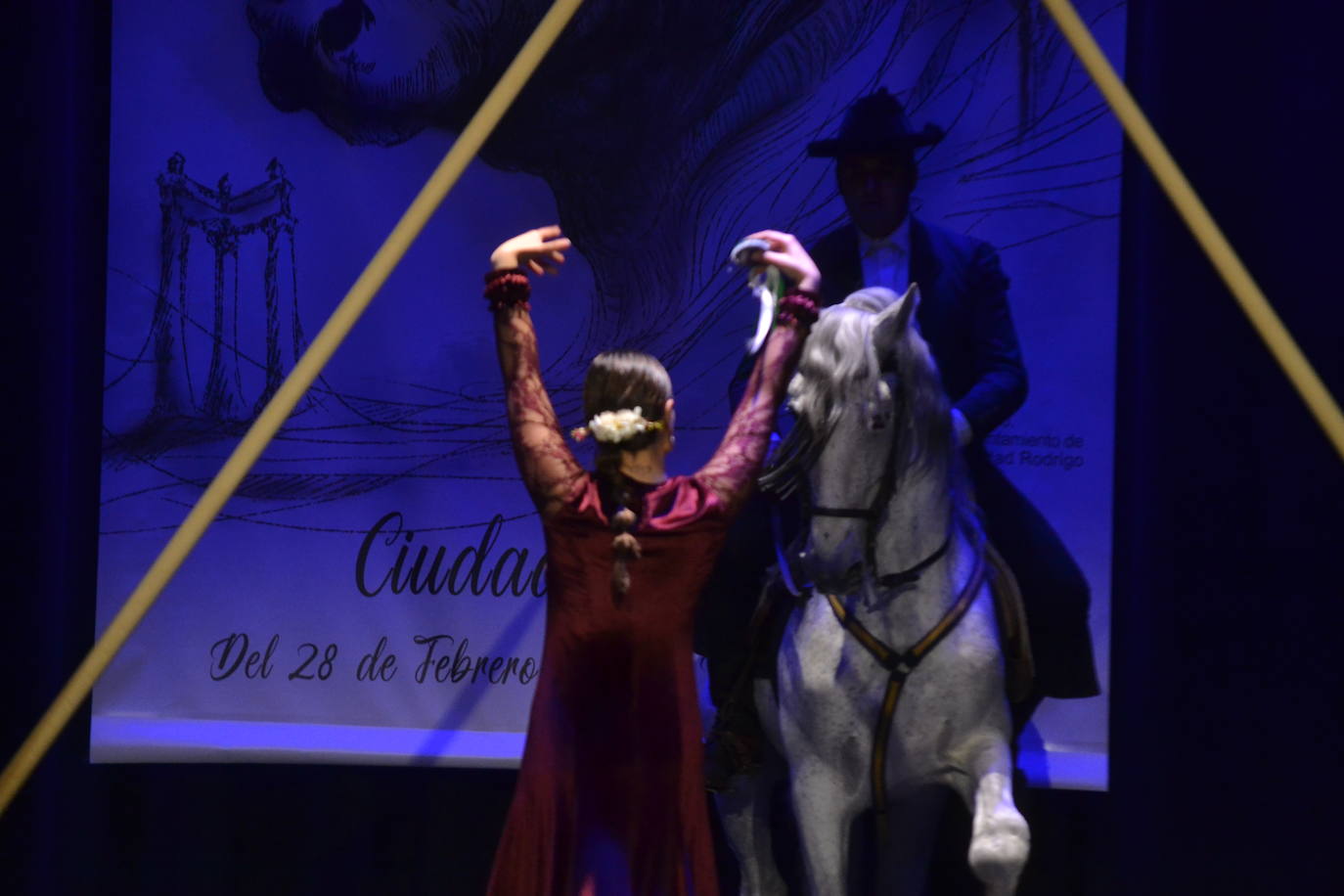 Belleza ecuestre en el Carnaval del Toro