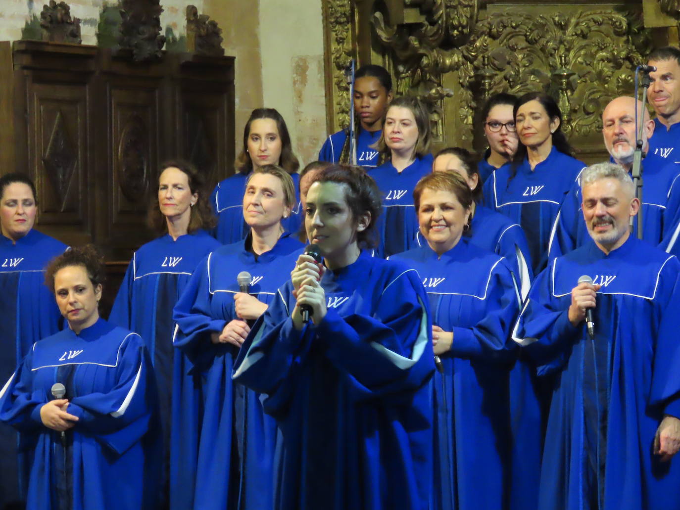 La iglesia de Zorita de la Frontera se llena con la música gospel